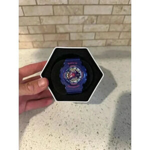 Rare htf CASIO Baby-G Purple Women's‎ Watch BA-112-2AJF japan